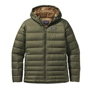 Patagonia Hi-Loft Down Hoody Industrial green